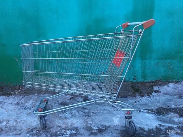 Тележки для магазина бу